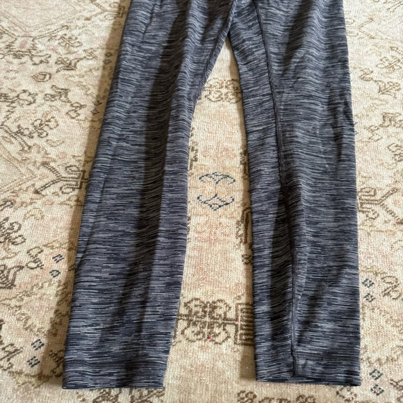 Lululemon Women’s Wunder Under HR Tight Heathered Gray Leggings | Size 8 - Picture 3 of 7